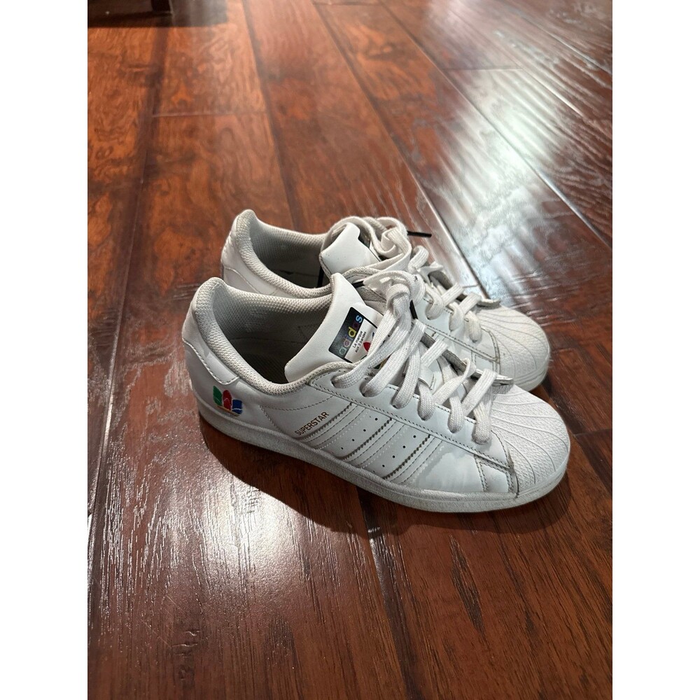Women's Originals Superstar Pride Casual Sneakers size 6.5